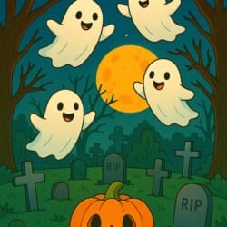 Coloring Page Printable Halloween - Origin image