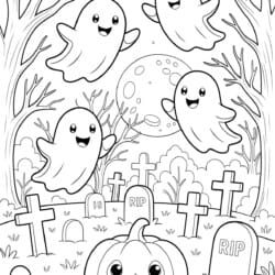 Coloring Page Printable Halloween - Printable Coloring page