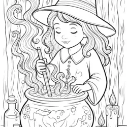 Strony Do Kolorowania Do Druku Na Halloween - Kolorowanka do druku