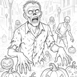 Arkusze Do Kolorowania Na Halloween - Kolorowanka do druku