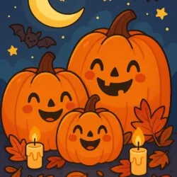 Colouring Sheet Halloween - Origin image