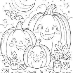 Colouring Sheet Halloween - Printable Coloring page