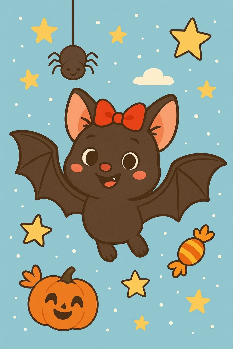 Cute Coloring Pages For Halloween 2