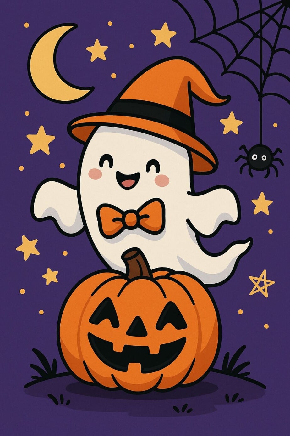 Cute Coloring Pages Halloween 2