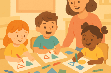 Drawing with Shapes: A Creative Way to Teach Kids Basic Geometry