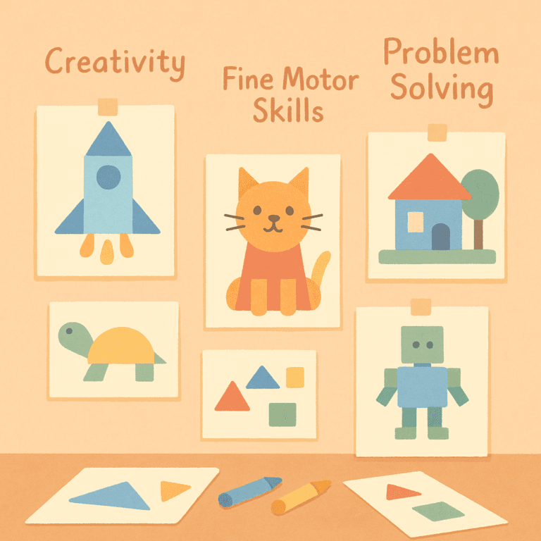 Know Shape Drawing Drawing with Shapes | Mimi Panda Blog