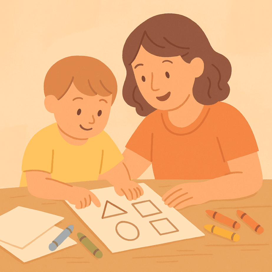 Drawing with Shapes | Mimi Panda Blog