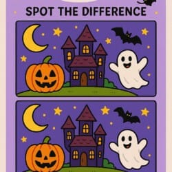 Halloween Activity Sheet - Origin image