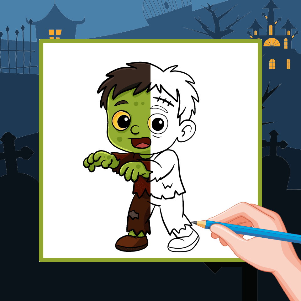 Hoe een Zombie te Teken