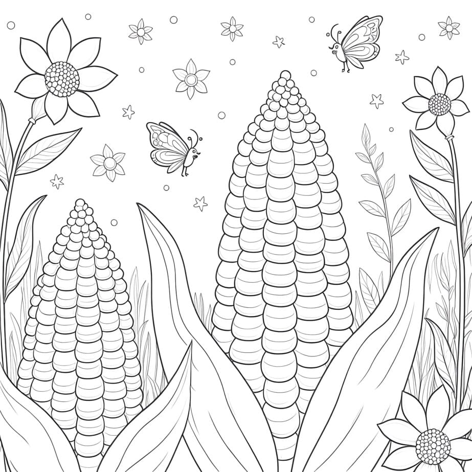 Corn Coloring