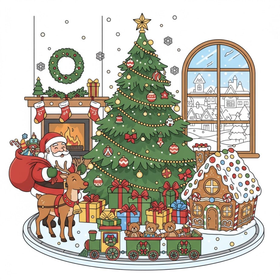 Christmas Free Coloring 2