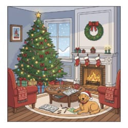 Christmas Coloring Print - Origin image
