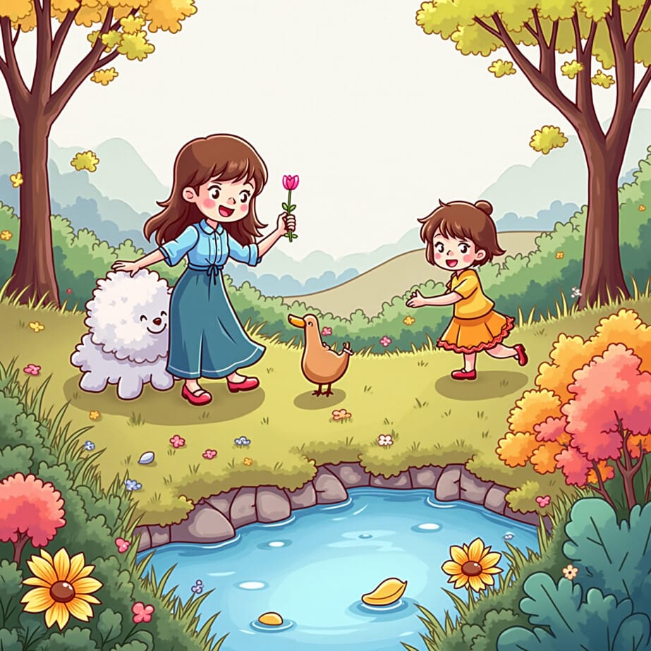 Four Seasons Coloring Sheet 2