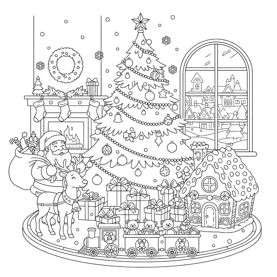 Christmas Free Coloring