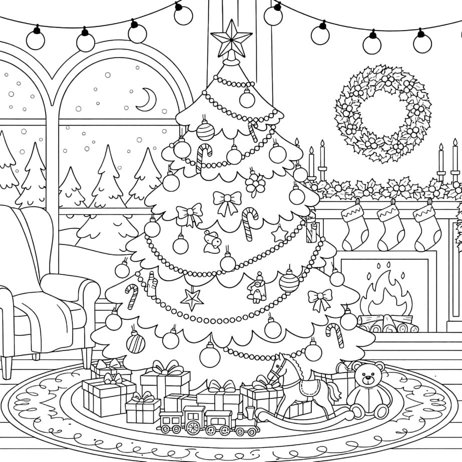 Christmas Coloring Pic