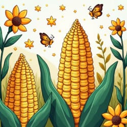Corn Coloring - Origin image