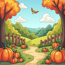 Fall Coloring Page For Kindergarten - Origin image