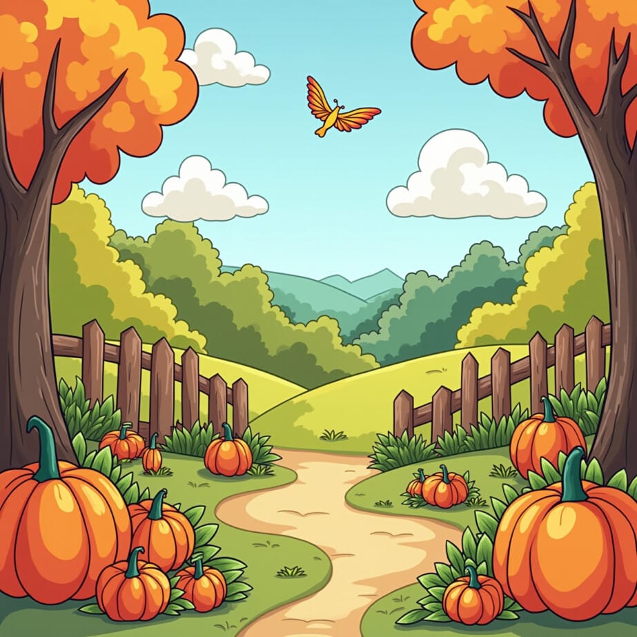 Fall Coloring Page For Kindergarten 2