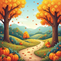 Coloring Autumn - Origin image