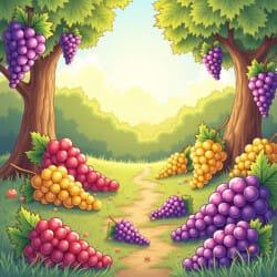 Grapes Coloring Page - Origin image