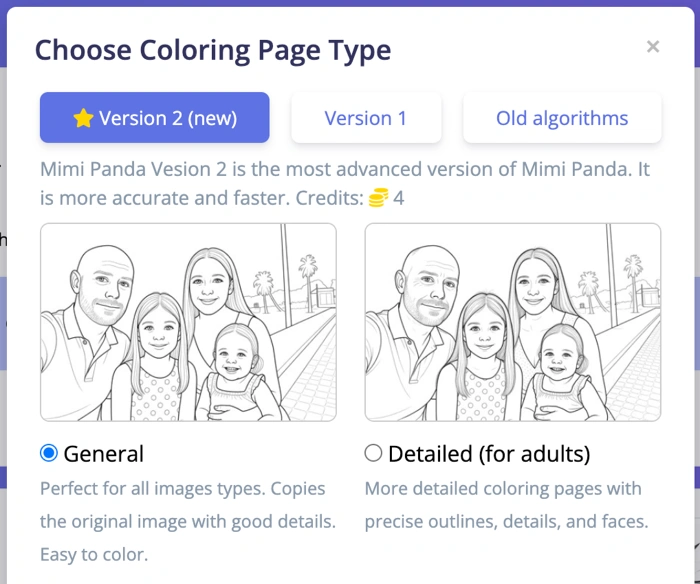 Major Mimi Panda Update: New AI Coloring Engine + 100 New Color Palettes.