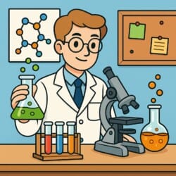 Scientist Coloring Sheet - Origin image