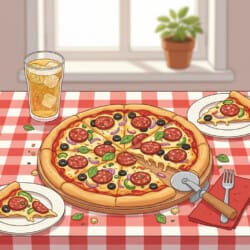 Pizza For Coloring - Origin image