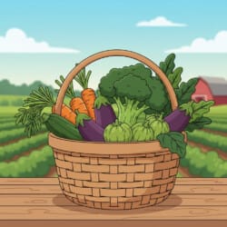 Vegetable Color Sheet - Origin image