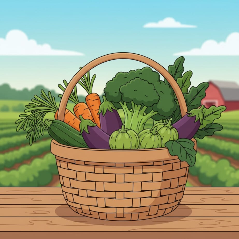 Vegetable Color Sheet 2