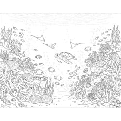 Tropische Fische Ausmalen - Druckbare Ausmalbilder