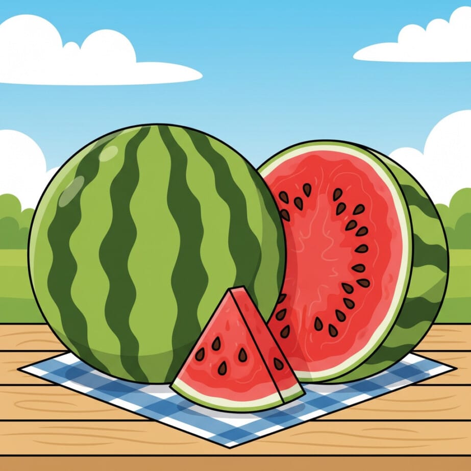 Watermelon Colouring 2