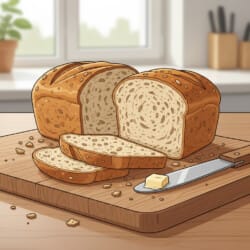 Bread Coloring Page - Origin image