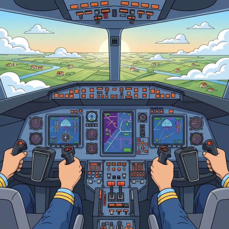 Plane Coloring Sheet 2