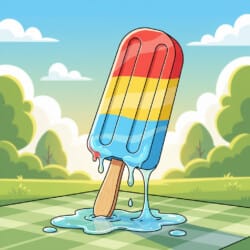 Popsicle Color Page - Origin image