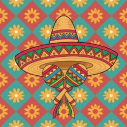 Cinco De Mayo Coloring - Origin image