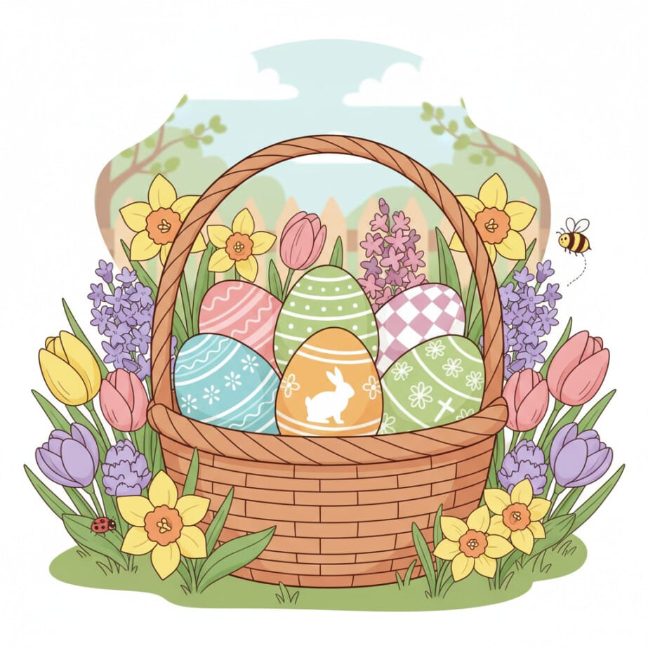 Easter Coloring Free 2
