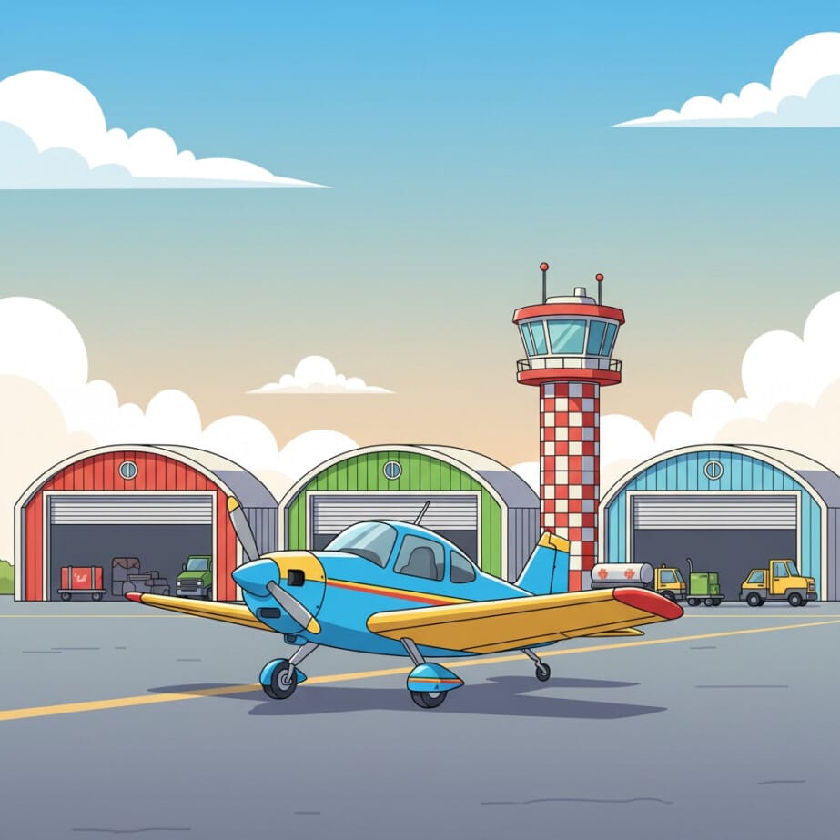 Coloring Page Plane 2