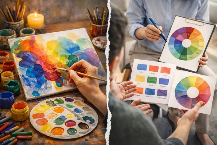Color, Emotions, and Meaning: How Professionals Use Color Choices in Art Therapy
