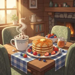 Breakfast Coloring Page - Origin image