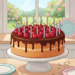 Birthday Cake To Colour In - Origin image