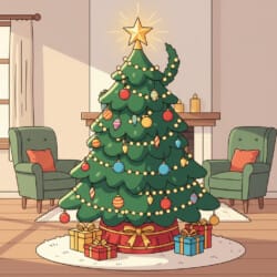 Christmas Colouring Tree - Origin image