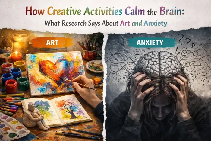 How Creative Activities Calm the Brain: What Research Says About Art and Anxiety