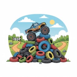 Coloring Monster Truck - Origin image