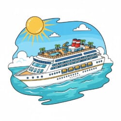 Ship Coloring Sheet - Origin image