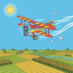 Aeroplane Coloring - Origin image