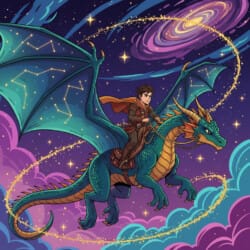 Dragon Rider Coloring Page - Origin image