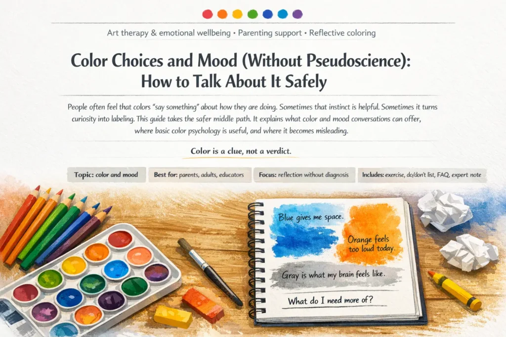 Color Choices and Mood (Without Pseudoscience) How to Talk About It Safely