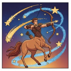 Centaur Archer Coloring Page - Origin image