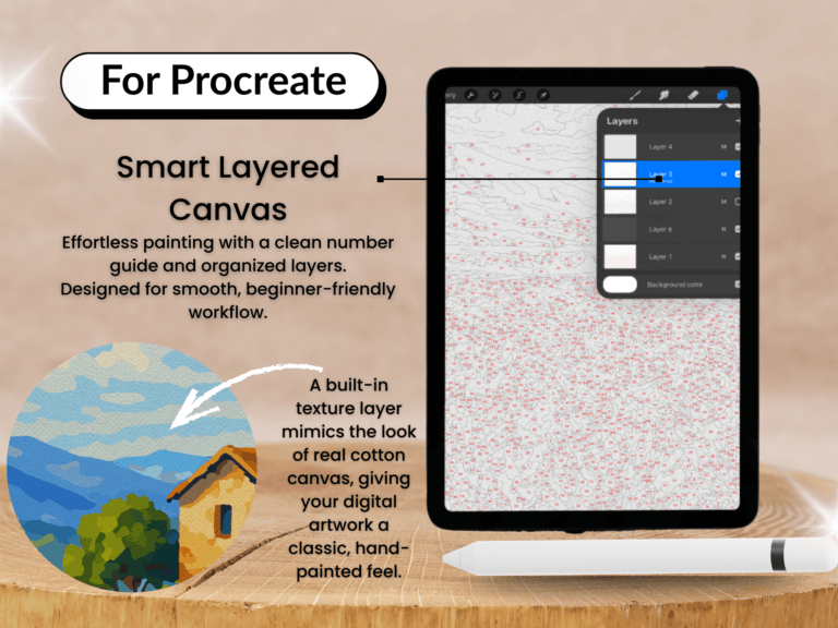 Easter Bunny Paint By Number Procreate – Spring Rabbit Art (Digital Download) 7