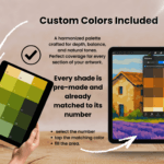 Golden Goddess Paint By Number For Procreate – Luxury Portrait Art | Digital Download